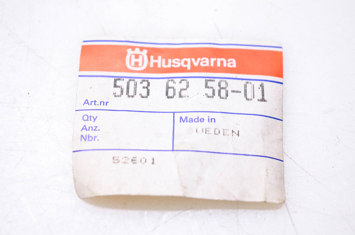 New OEM Husqvarna 503 62 58-01, 503625801 Air Filter Holder NOS
