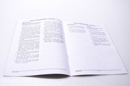 Agco 4316047M1 Dozer Blade Operator's Manual Agco DB366 Model