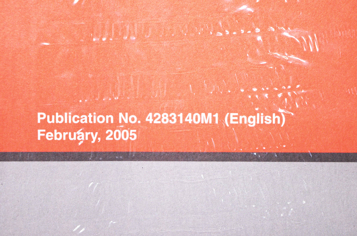 Agco 4283140M1 Model MF 1530 Loader Operator Instruction Book