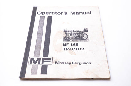Massey Ferguson Operator's Manual MF165 Tractor