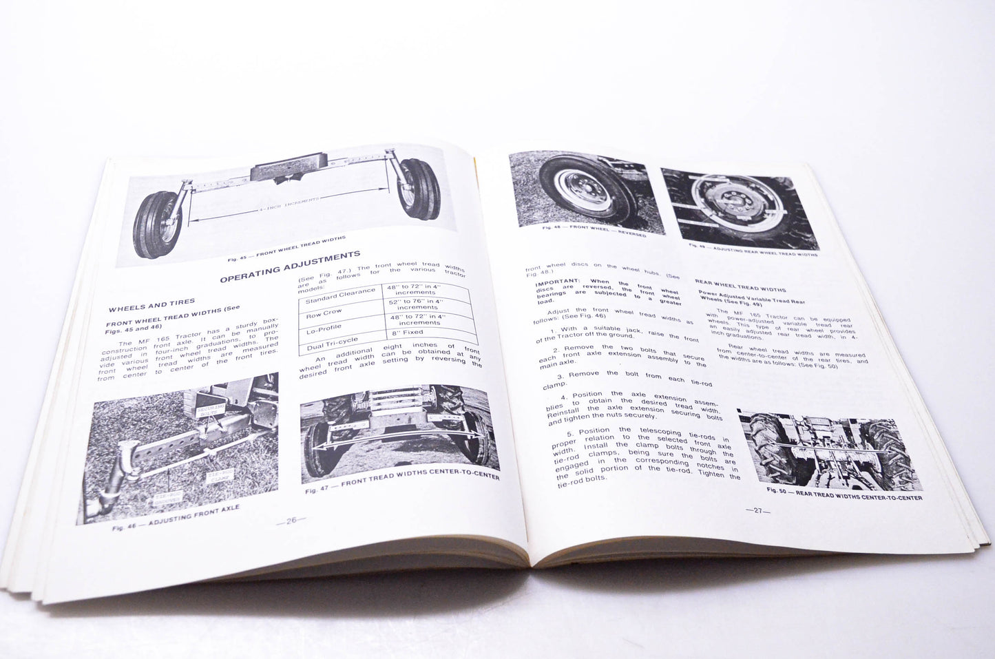 Massey Ferguson Operator's Manual MF165 Tractor