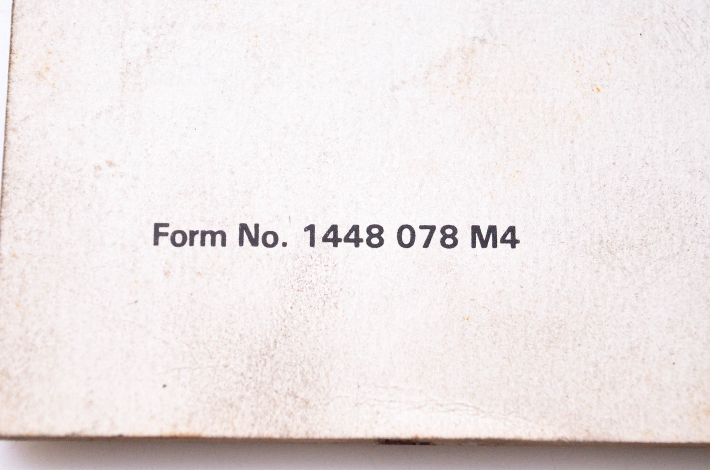Massey Ferguson Operator's Manual MF165 Tractor