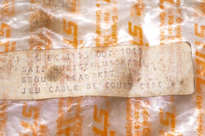 New OEM Stihl 1113 007 1010 Ground Lead Kit NOS