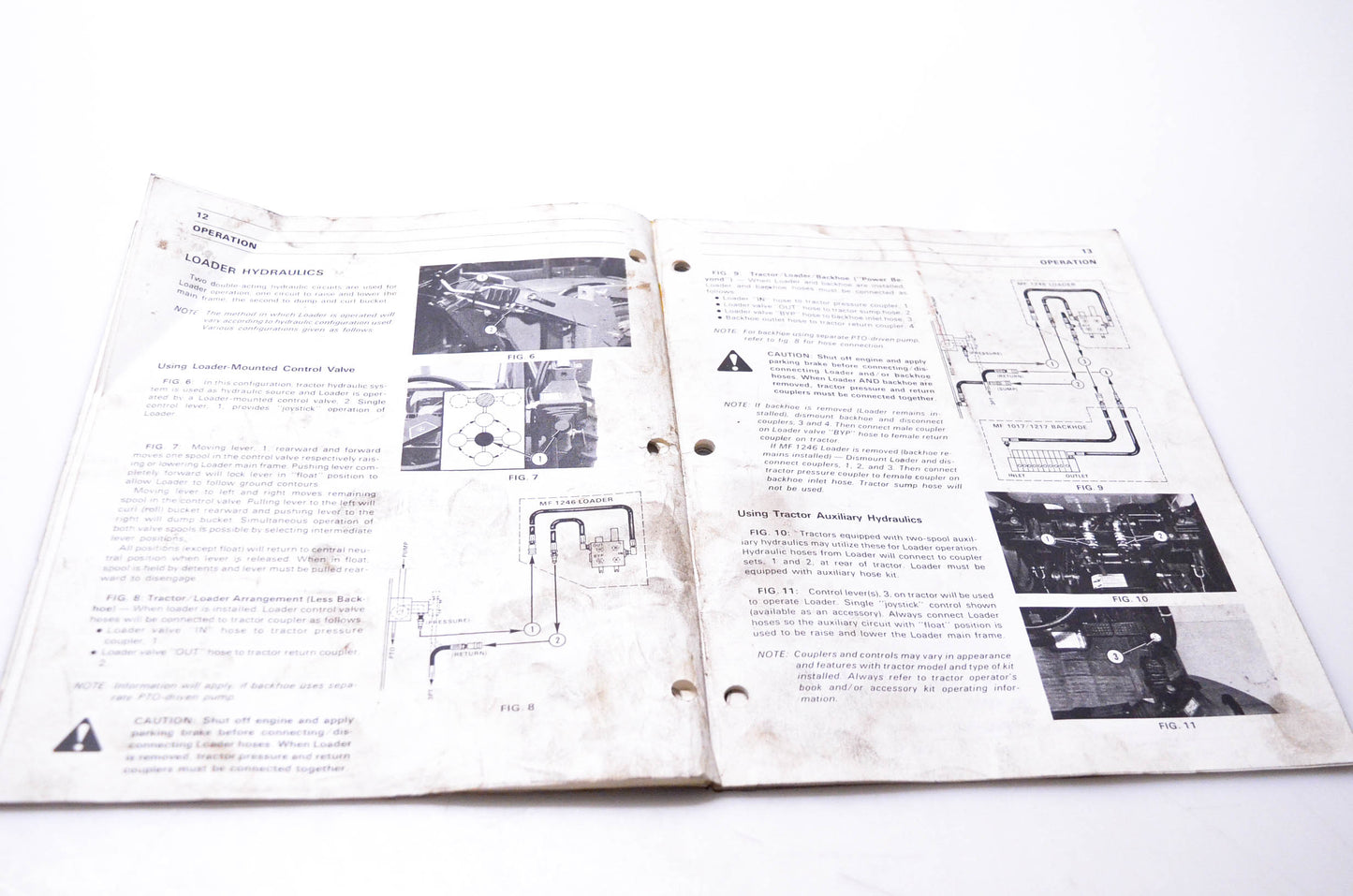 Massey Ferguson 1449 668 M6 MF 1246 Operator Instruction Book