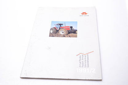 Massey Ferguson 22420/0592/20m 1991/2 Annual Review
