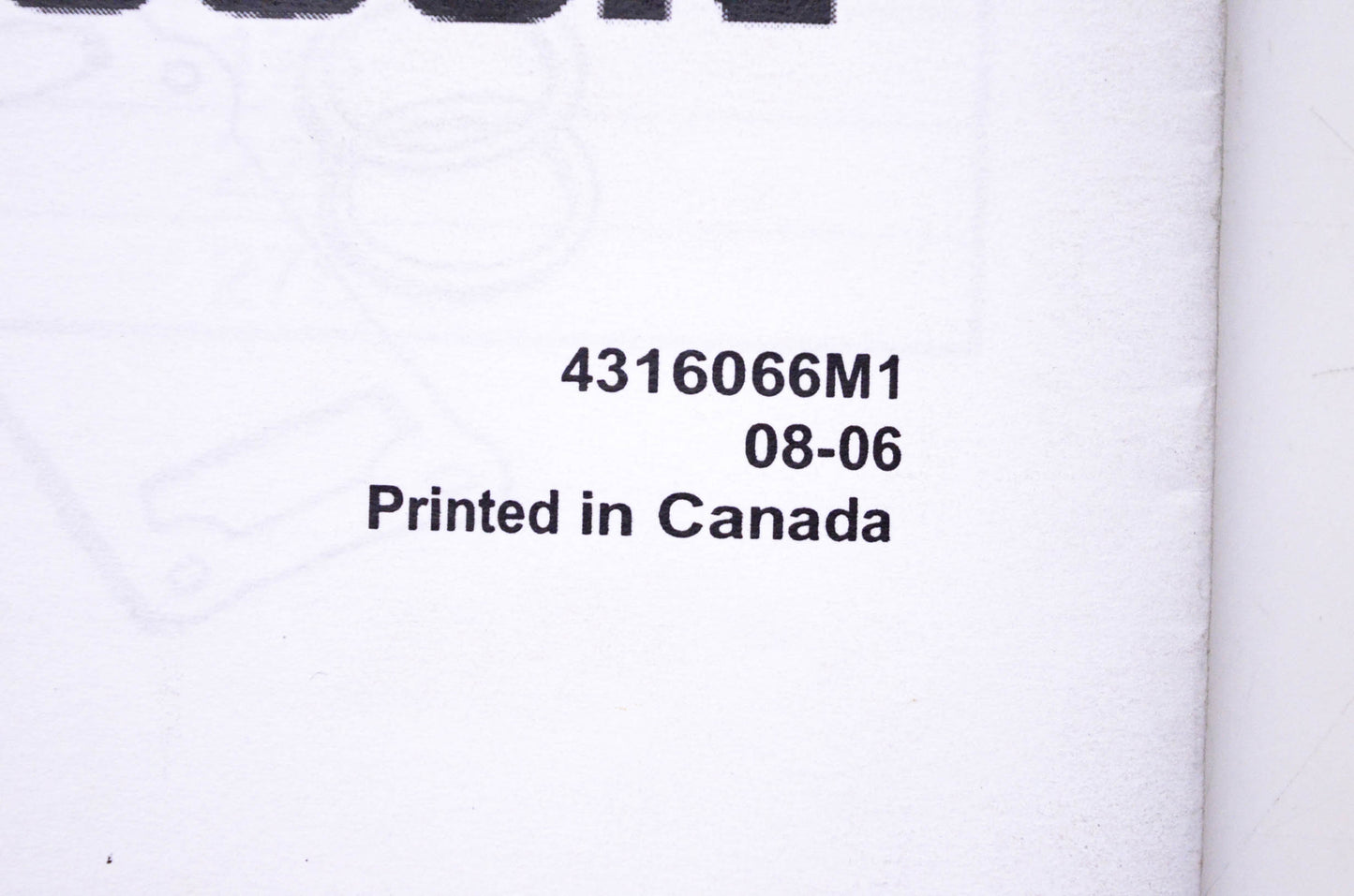 Agco 4316066M1 MF 2340 Operator Instruction Book