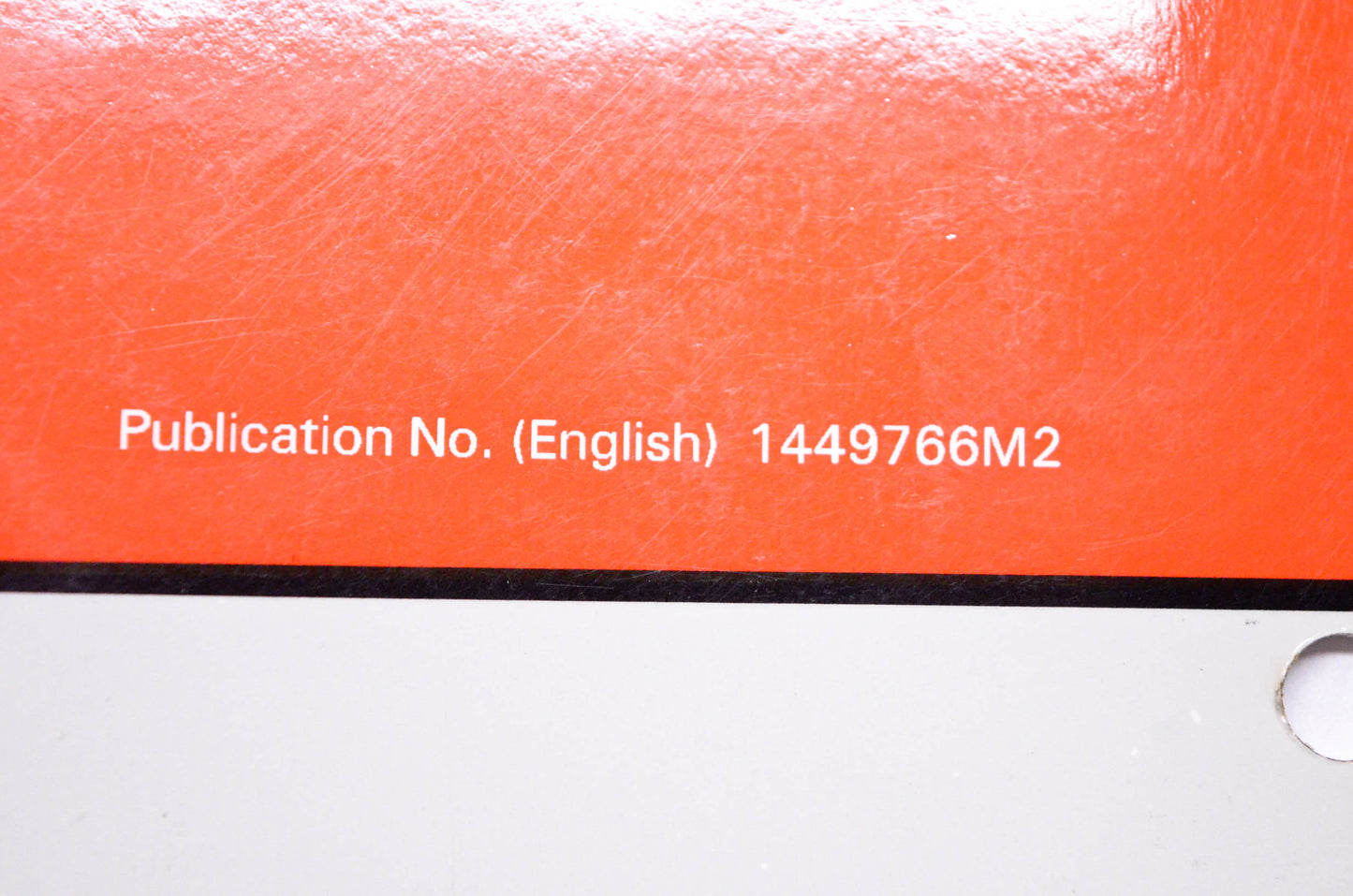 Massey Ferguson 1449766M2 MF1433v MF1440v Tractor Operator Instruction Book