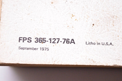 OEM Ford FPS 365-127-76A 1976 Truck Shop Manual Vol 1 Chassis