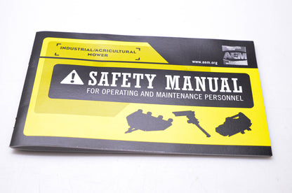 AEM IAM03-01 Industrial Agricultural Mower Safety Manual
