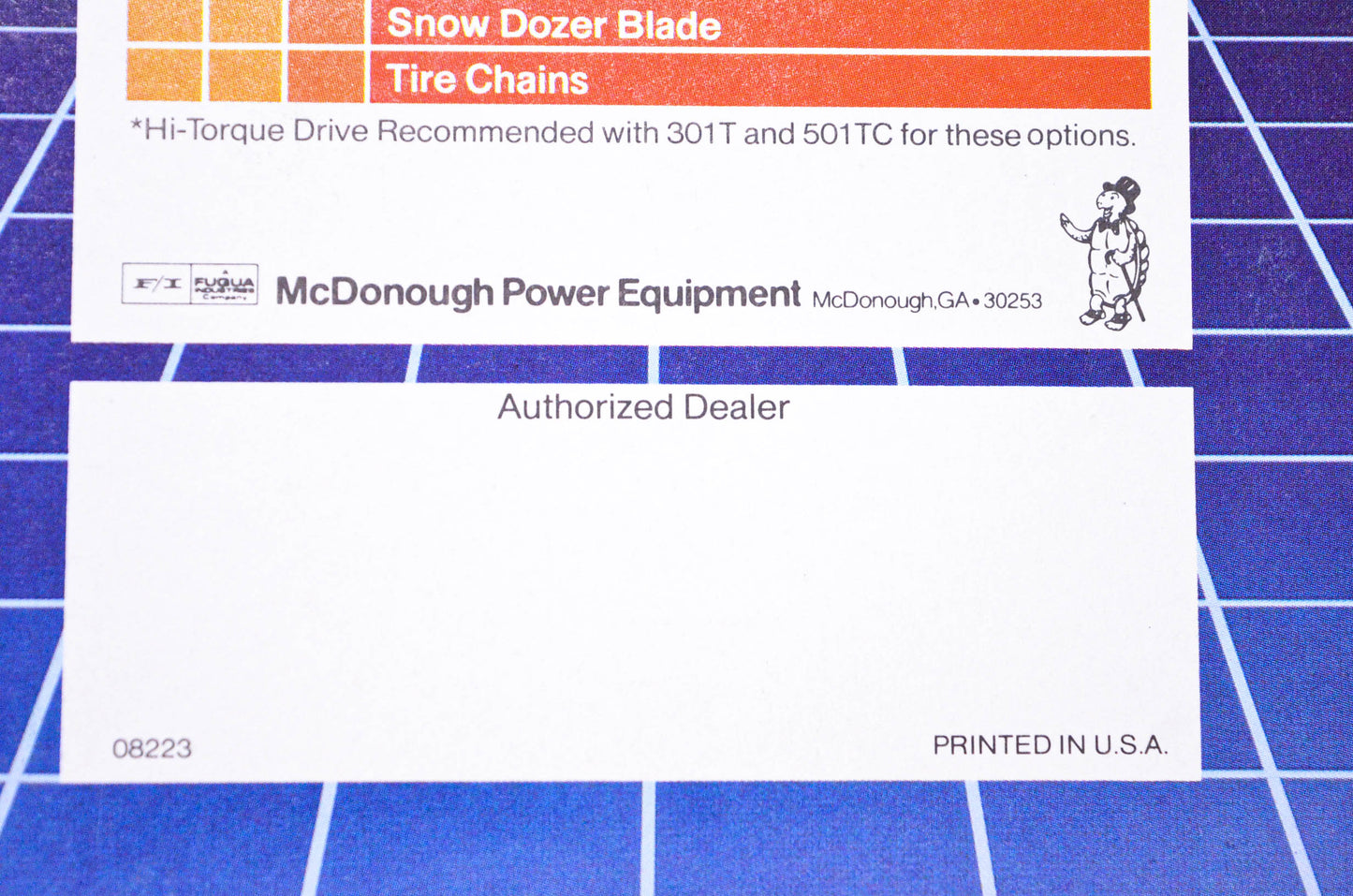 Snapper 08223 Snapper Brochure