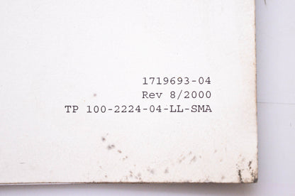 Simplicity Manufacturing 100-2224-04-LL-SMA Operator's Manual Landlord DLX Series