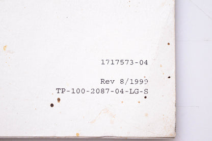 Simplicity Manufacturing 100-2087-04-LG-S, 1717573-04 Operator's Manual Legacy Series