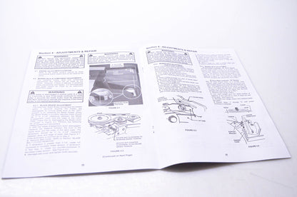 Snapper 7101250 Safety Instructions & Operator's Manual for Snapper Rear Engine Riding Mower Series 23