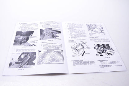 Snapper 7073427 Set-Up Instructions & Pre-Operation Checklist for Snapper Rear Engine Riders