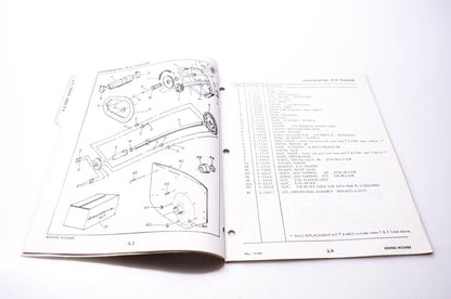 Snapper 06002 Parts Manual Rear Engine Riding Mowers