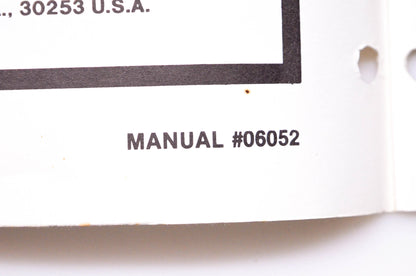 Snapper 06052, 1-8697 Parts Manual Comet Rear-Engine Riding Mowers