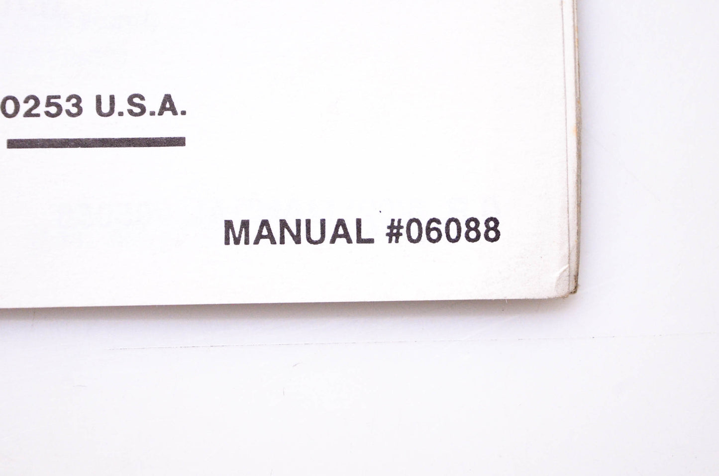 Snapper 06088 Parts Manual Series 12 Rear Engine Rider NOS