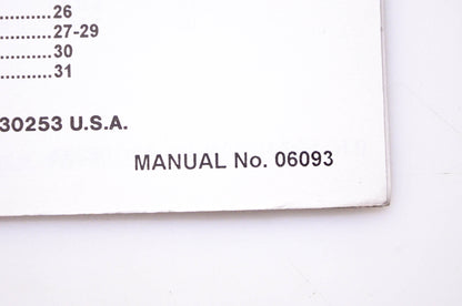 Snapper 06093 Parts Manual Rear Engine Rider Series 14 NOS