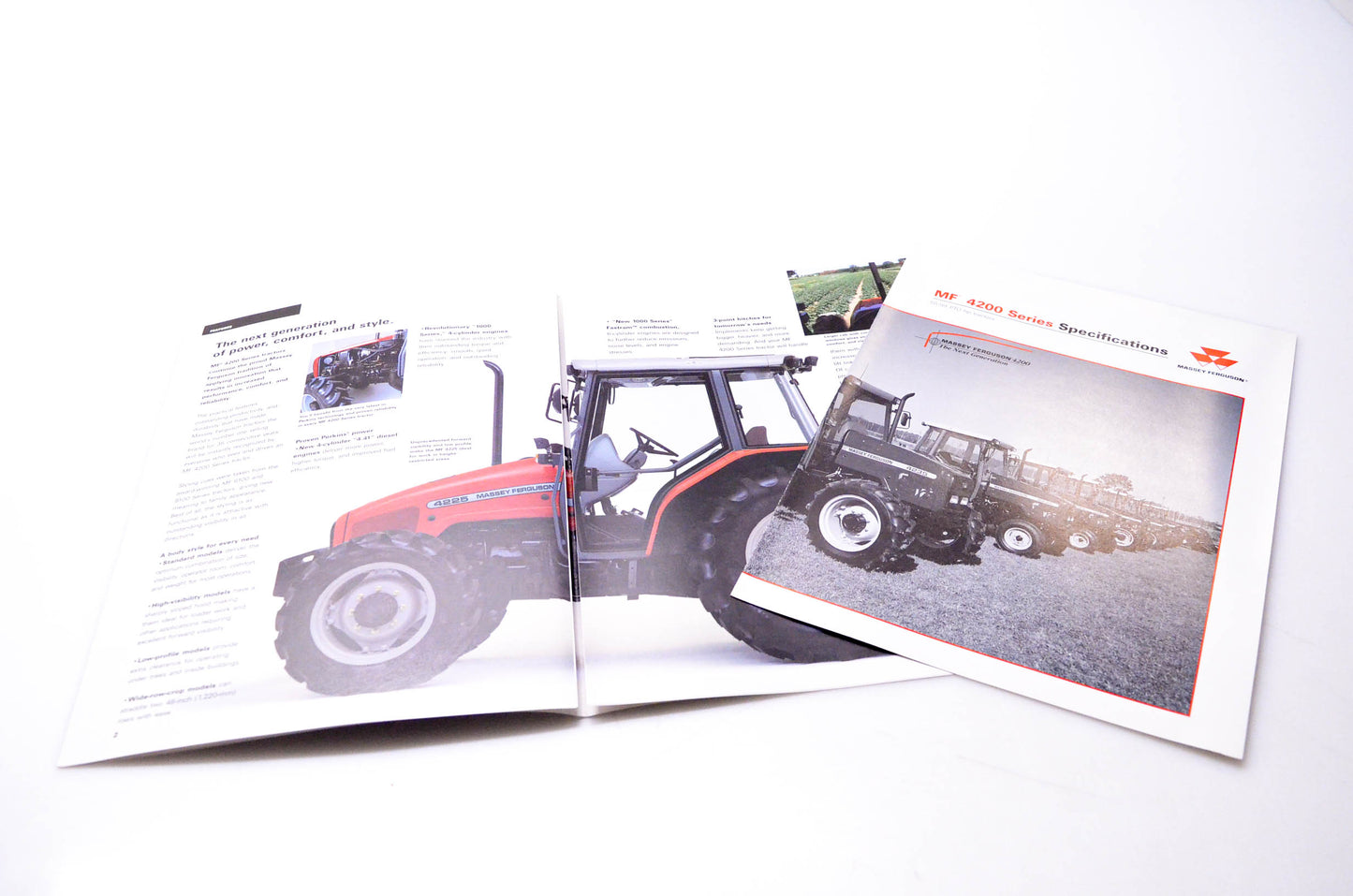 Agco Corporation 3768448M1 MF 4200 Series 55-99 PTO hp Tractors Brochure NOS