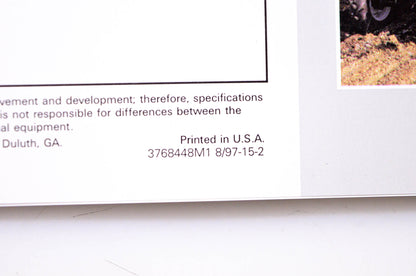 Agco Corporation 3768448M1 MF 4200 Series 55-99 PTO hp Tractors Brochure NOS