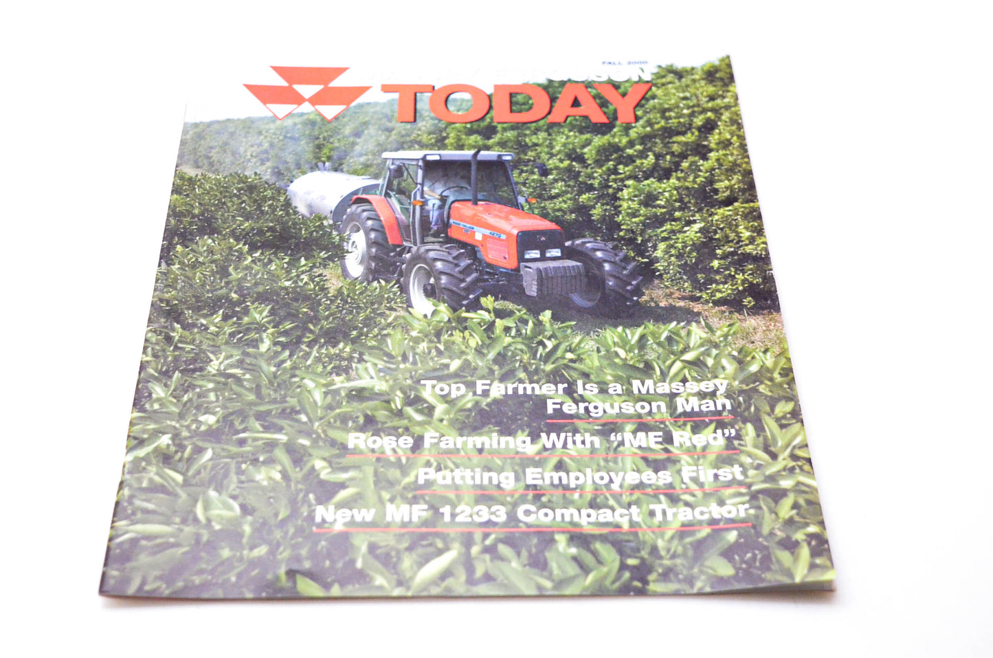 Massey Ferguson FALL 2000, YABE6 Massey Ferguson Today Fall 2000 Issue Brochure