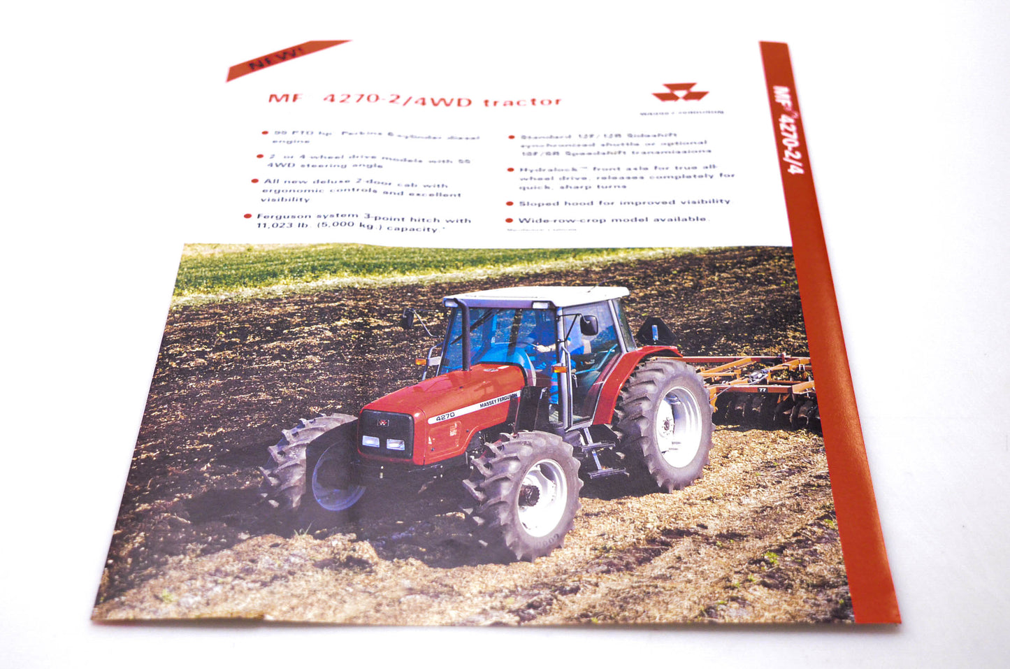 Massey Ferguson 3768456M1 MF 4270-2/4WD Tractor Brochure