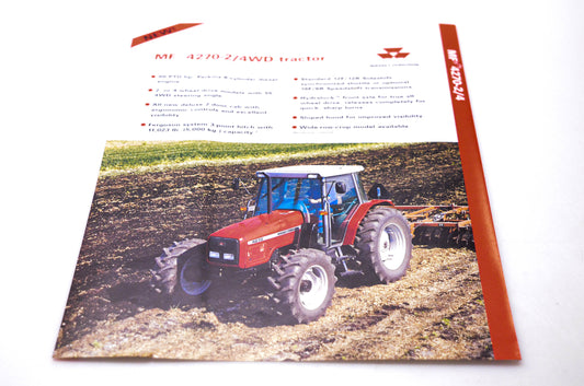 Massey Ferguson 3768456M1 MF 4270-2/4WD Tractor Brochure