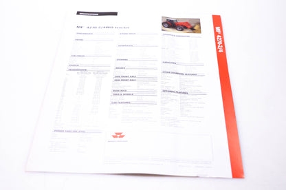 Massey Ferguson 3768456M1 MF 4270-2/4WD Tractor Brochure