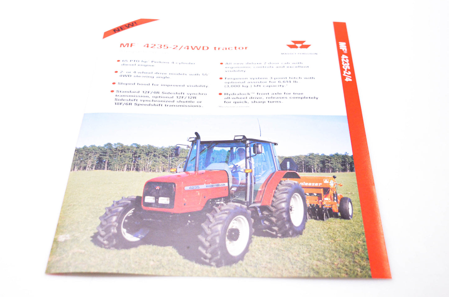 Massey Ferguson 3768450M1 MF 4235-2/4WD Tractor Brochure