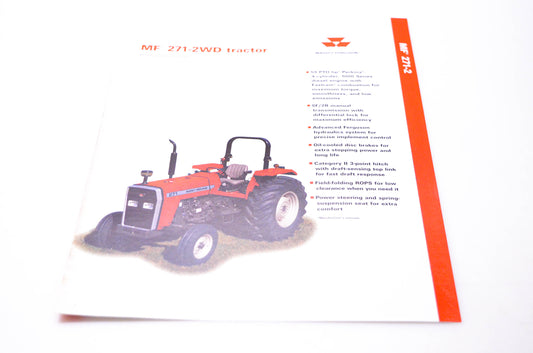 Massey Ferguson 3768487M1 MF 271-2WD Tractor Brochure