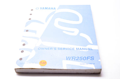 New OEM Yamaha LIT-11626-17-51 Owner's Service Manual WR250FS NOS