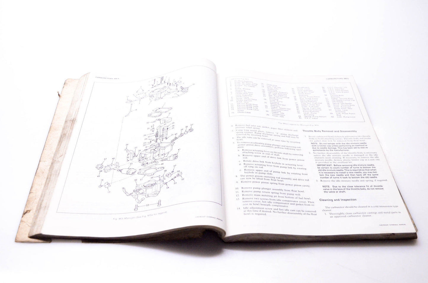 Chevrolet ST 333-72 1972 Passenger Cars & 10-30 Series Trucks Overhaul Manual