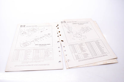 Eaton Manufacturing SP-364 Interceptor Marine Drive Parts List