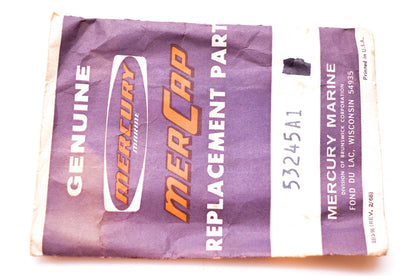 Kiefhaefer Mercury 53245A1 Diaphragm NOS