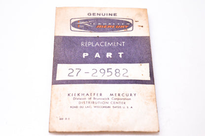 Aftermarket 27-29582 Filler Block to Manifold Copper Ring NOS