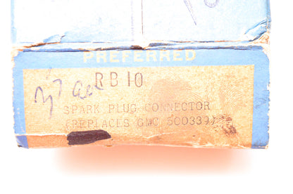 Preferred RB 10 Spark Plug Connectors Qty 2 NOS