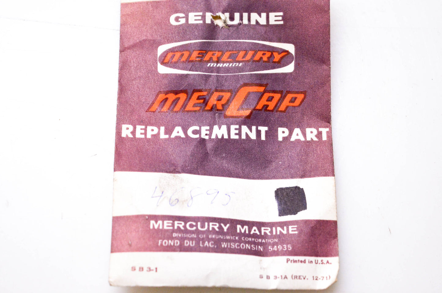 Aftermarket 46895 Face Plate NOS