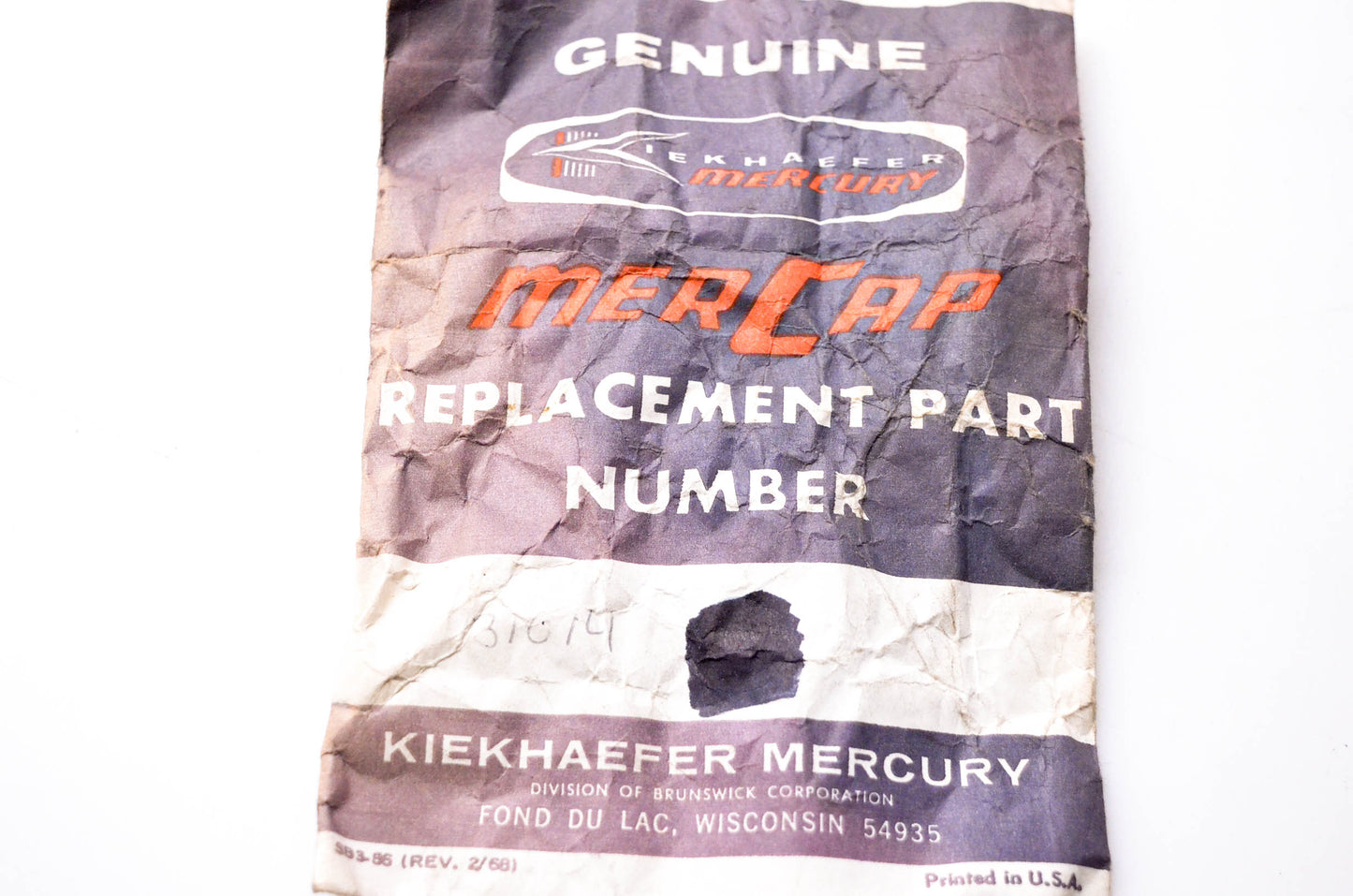 Aftermarket 31014 Rubber Mount NOS