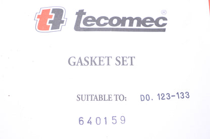 Tecomec 640159, 123-123 Gasket Set NOS