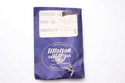 Tillotson 013543 Shaft & Lever NOS