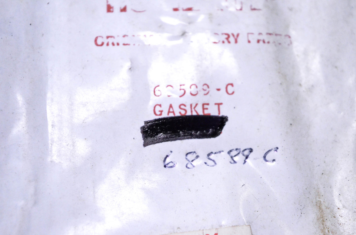 Homelite 68589, 68589-C Gasket NOS