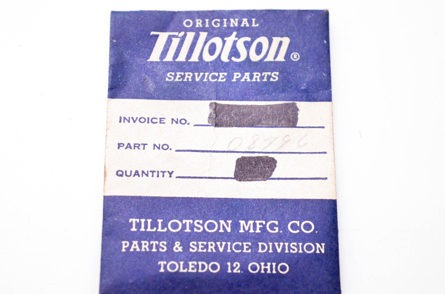 Tillotson 08796 Carburetor Float Pins Qty 2 NOS