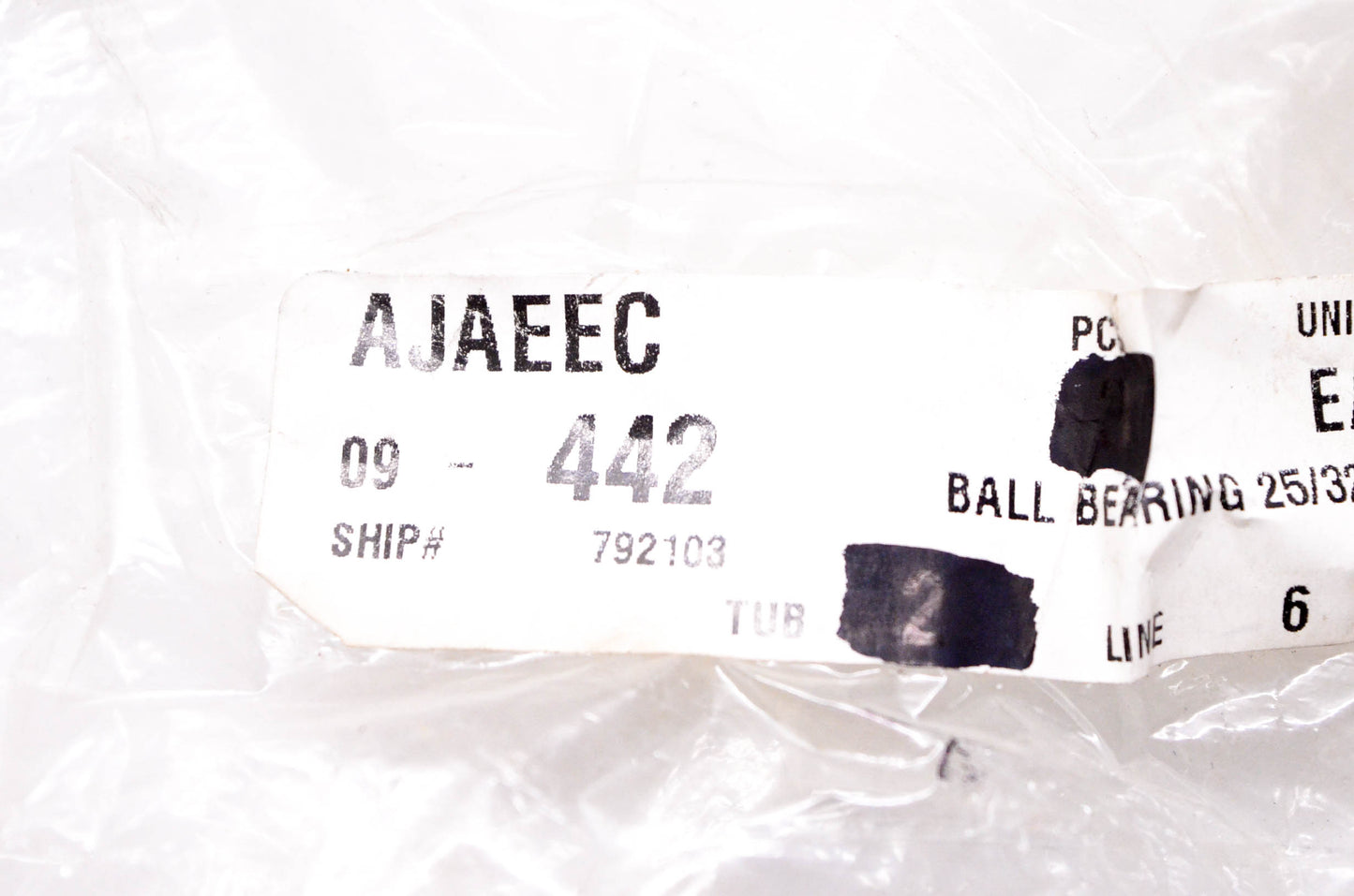 Rotary 09-442 Ball Bearing NOS
