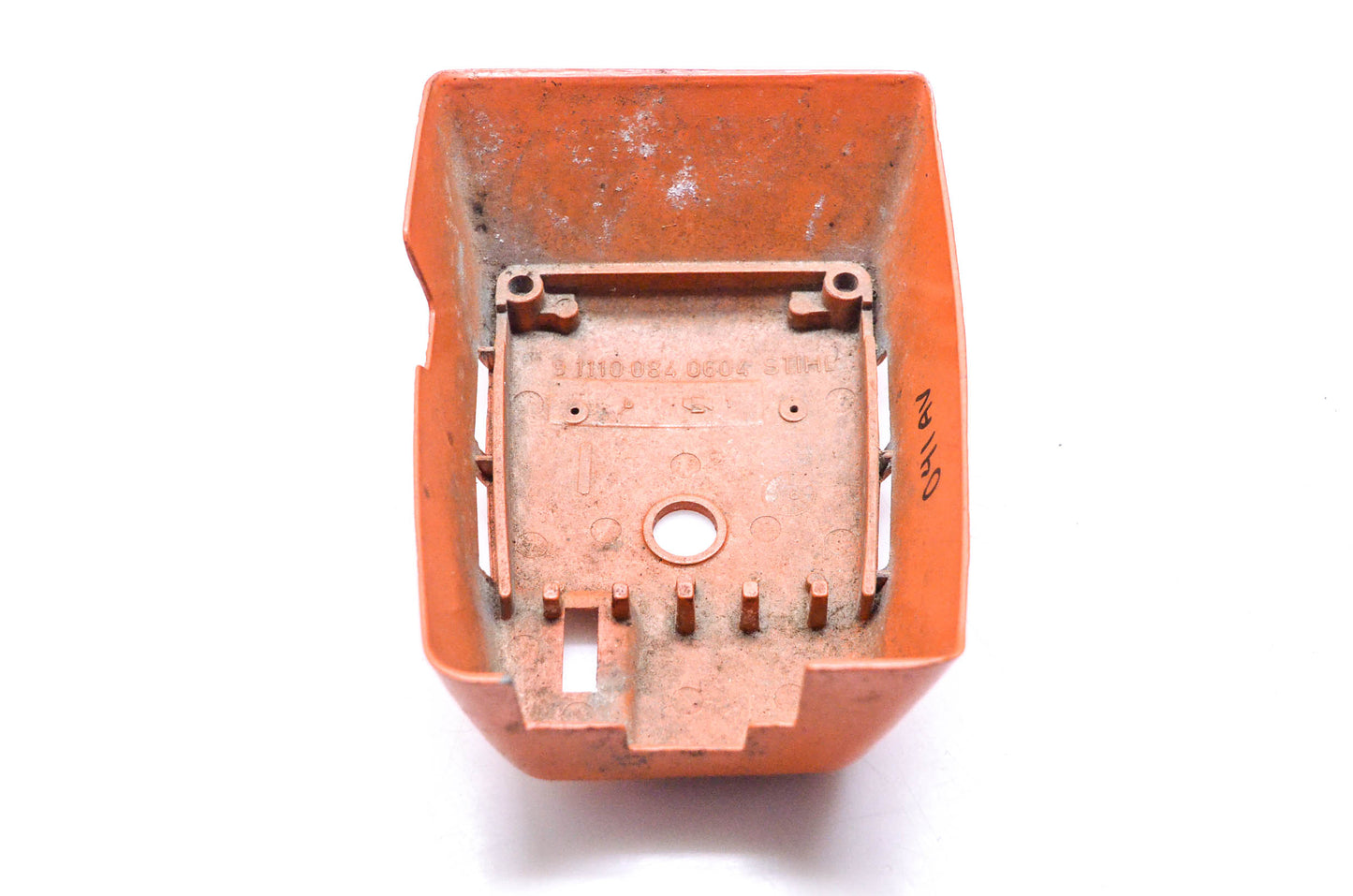 New OEM Stihl 1110 084 0604 Chainsaw Metal Filter Cover NOS