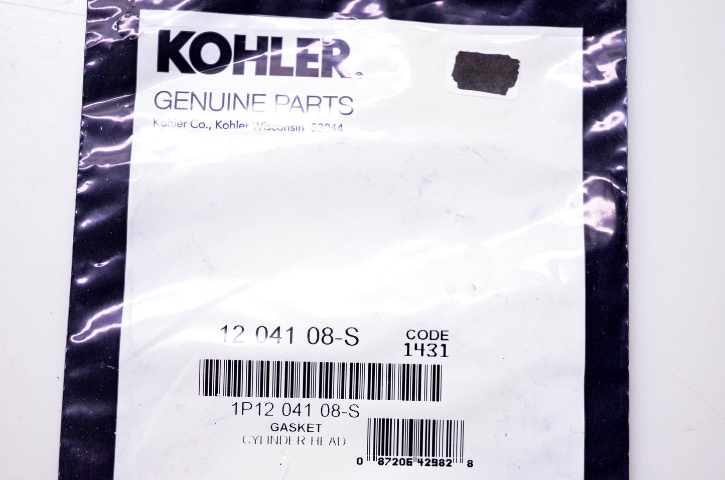 Kohler 12 041 08-S Cylinder Head Gasket NOS