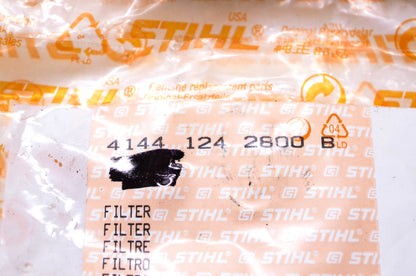 New OEM Stihl 4144 124 2800, 4144-124-2800 Filter NOS