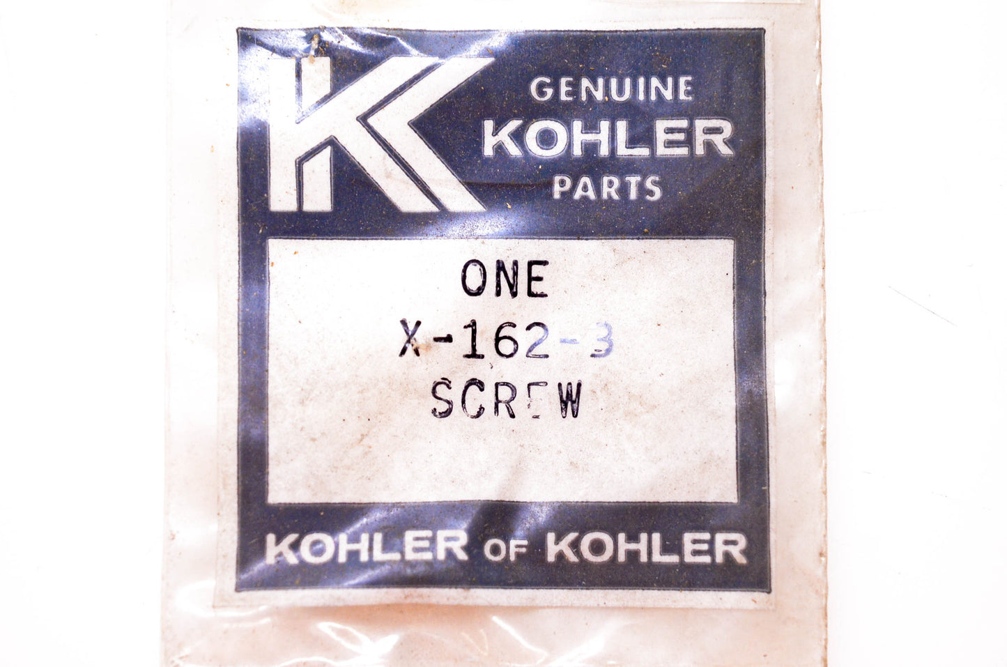 Kohler X-162-3 Screw NOS
