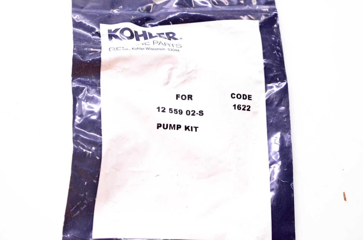 Kohler 12 559 02-S Pump Kit NOS