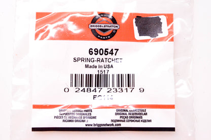 New OEM Briggs & Stratton 690547 Ratchet Spring NOS