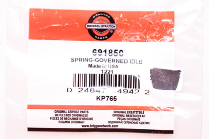 New OEM Briggs & Stratton 691850 Governed Idle Spring NOS